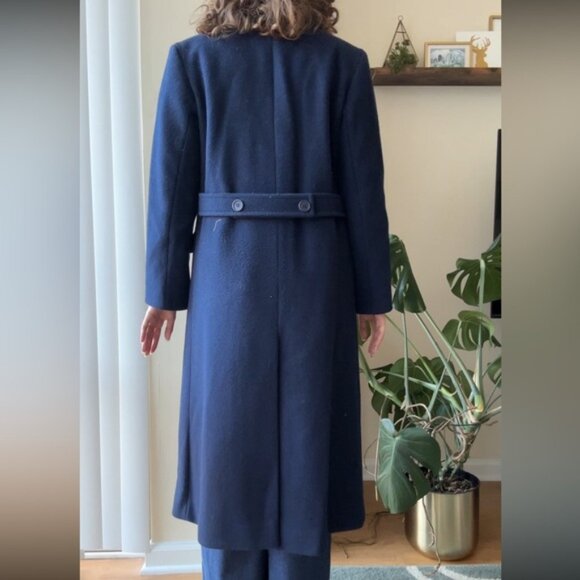 Pendleton 100% Virgin Wool Women’s Long Coat, Blue, Size 8 - Picture 6 of 15